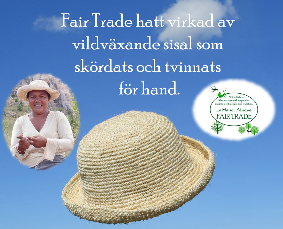 fairtrade sisalhatt